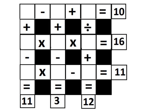 Cross Math Puzzle, no idea how to solve... | Math Forums