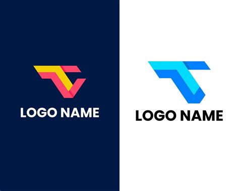 VT Logo Design Template Vector Graphic Branding Element. 16624074 ...