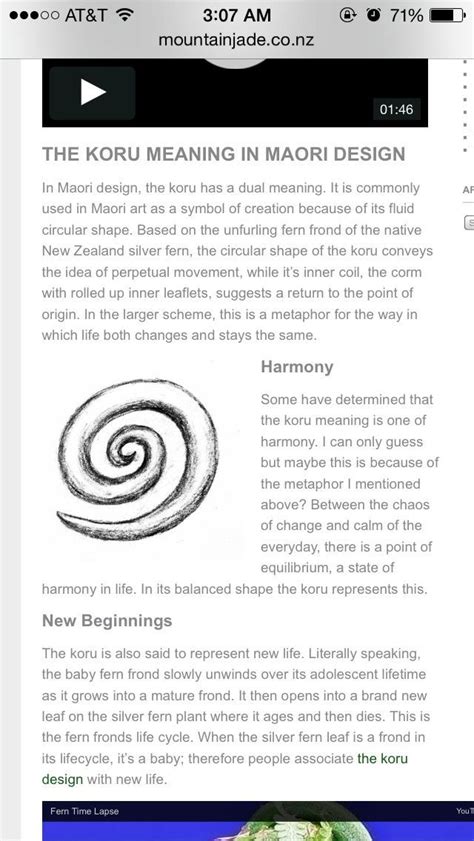 Koru – meaning and symbolism – Artofit