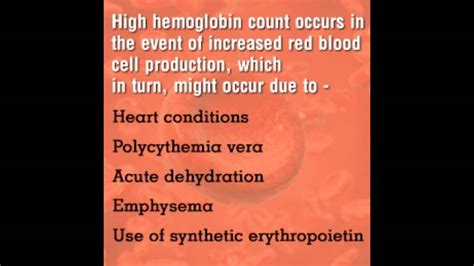 High hemoglobin hematocrit. High Hemoglobin Count: Causes, Treatments ...