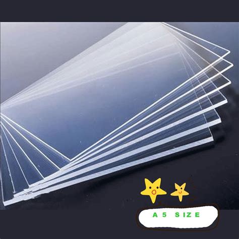 3mm Crystal Clear Plastic Acrylic Plexiglass Sheet A5 Size 148mm X 210mm | eBay | Plexiglass ...