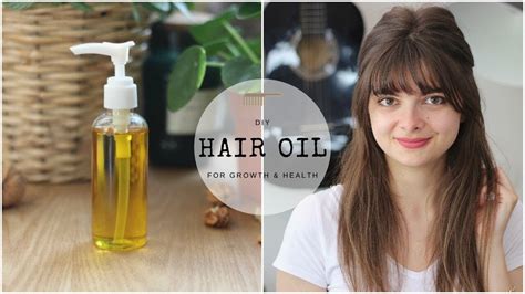 DIY Hair Oil | Stimulate Hair Growth & Health - YouTube