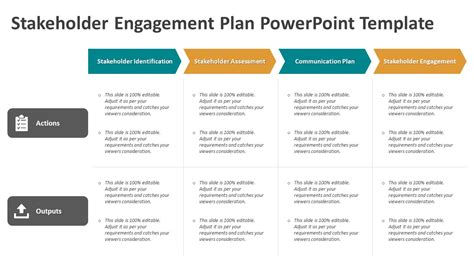 Stakeholder Engagement Plan PowerPoint Template | PPT Templates