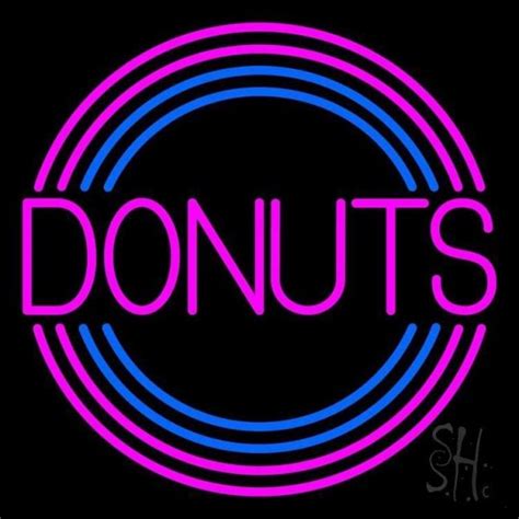 Donuts Neon Sign Real Neon Light – DIY Neon Signs – Custom Neon Signs USA