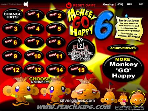 Monkey Go Happy 6 - Play Online on SilverGames 🕹️