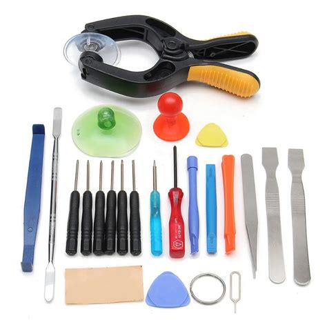 24 in 1 opening repair tool kit the hand phone/cell phone repair tool ...