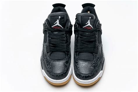 Air Jordan 4 Black Laser Shoes - Kelvingift