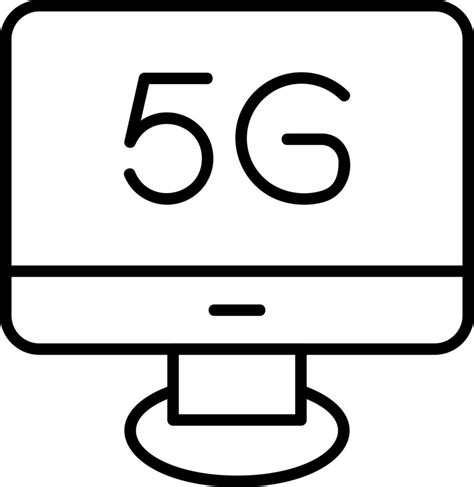 5g Computer Vector Icon 20318733 Vector Art at Vecteezy