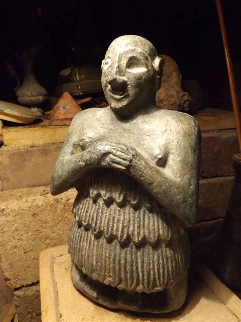 Sumerian temple statue - Mesopotamia - Replica of rare ancient ...