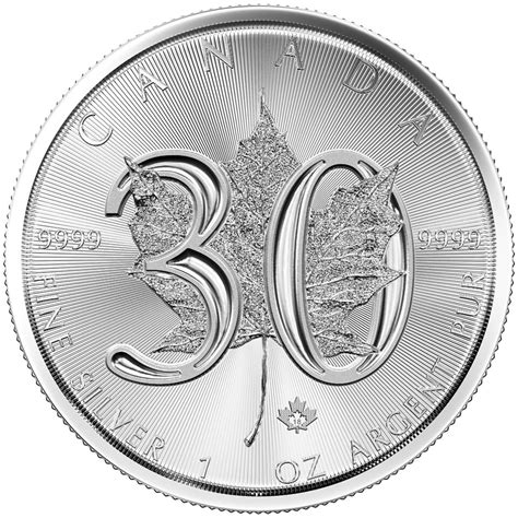 RCM celebrates 30 years of Silver Maple Leaf coins with two anniversary ...