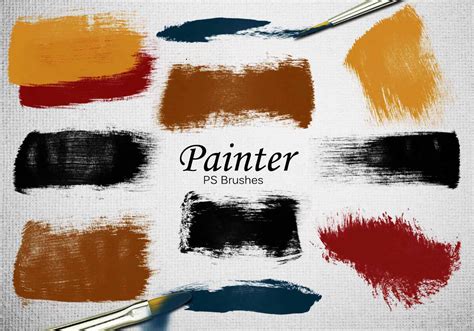 Oil Painting Free Brushes - (791 Free Downloads)