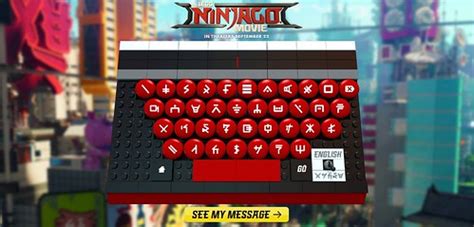 The LEGO Ninjago Movie Alphabet Translator - The Brick Fan