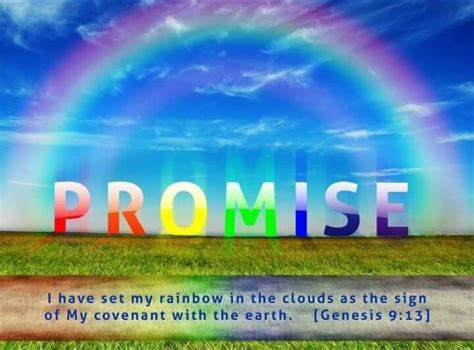 What does Genesis 9:13 mean? In the previous verse, God says there will be a sign of the new ...