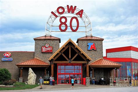 I-80 Truckstop - Walcott, Iowa Photograph by Anthony Schafer