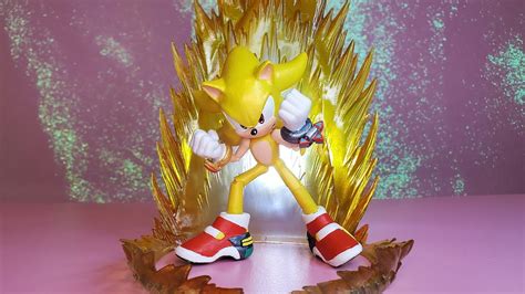 Sonic Adventure 2 Fully Upgraded Soap Shoes Super Sonic (Custom) Figure - YouTube