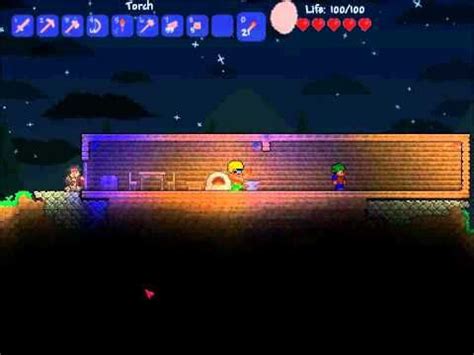 Terraria – Part 3: Funky Blue Lights! (Harry Vision) | Night vision, Visions, Lights