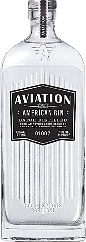 Personalised Aviation Gin Engraved Bottle | EngraveDrinks