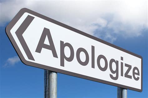 Apologize - Highway Sign image