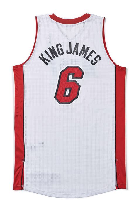 LeBron’s ‘King James’ Jersey Set to Sell at Sotheby’s for $200,000 ...