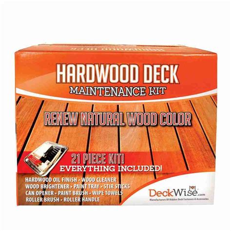 #1 BEST PRICES DeckWise Deck Maintenance Kit - Brazilian Lumber