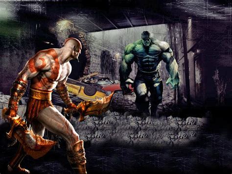 HULK VS KRATOS | Marvel comics art, Hulk, Comic books art