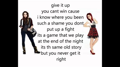 victorious give it up lyrics - YouTube