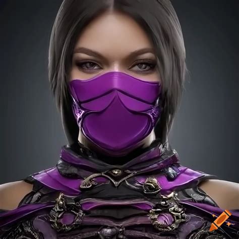 Gorgeous mileena detailed skin accurate face highly detailed beautiful detailed medieval art 8k ...