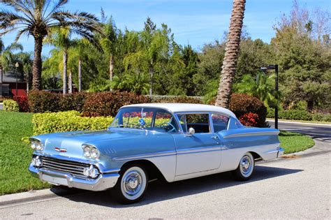 All American Classic Cars: 1958 Chevrolet Biscayne 2-Door Sedan