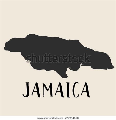 Doodle Freehand Map Sketch Jamaica Vector Stock Vector (Royalty Free) 729954820 | Shutterstock