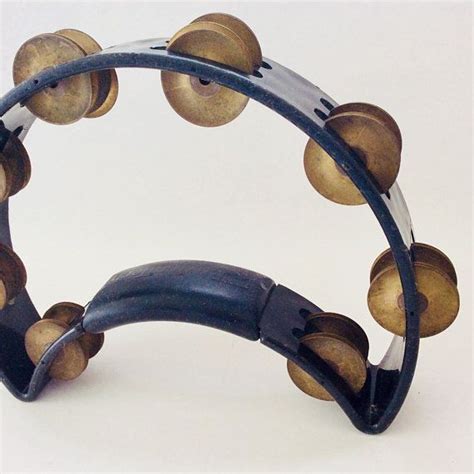 Vintage Tambourine - musical instrument - Rhythm Tech - legendary shape - cushioned grip ...