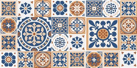 Buy Decor Portuguese Art Multi Floor and Wall Tiles Online | Orientbell Tiles