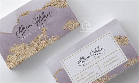 Gold Glitter Business Card Design Printable Business Card Gold - Etsy