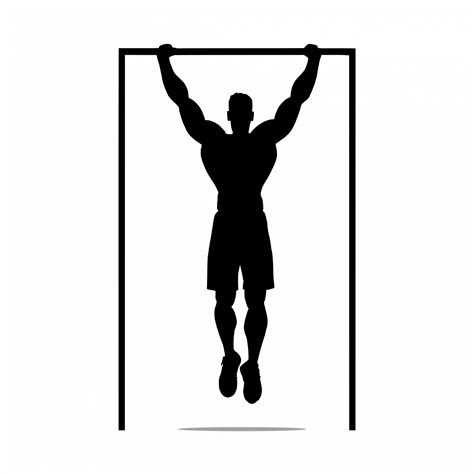 Pull Up Exercises Silhouette Free Stock Photo - Public Domain Pictures