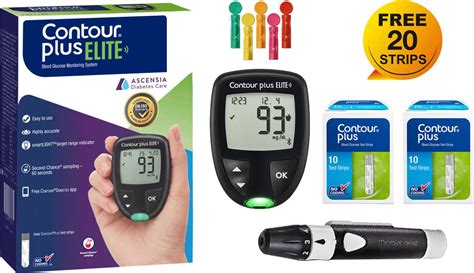 Buy CONTOUR PLUS ONE GLUCOMETER KIT (WITH FREE 10 STRIPS) Online & Get Upto 60% OFF at PharmEasy