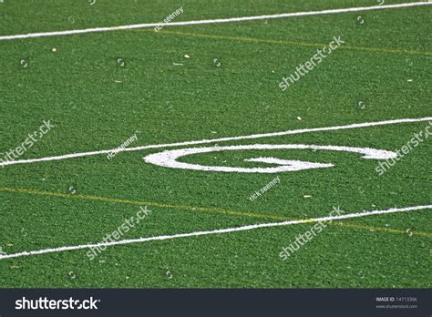 The Goal Line On A Football Field Stock Photo 14713306 : Shutterstock