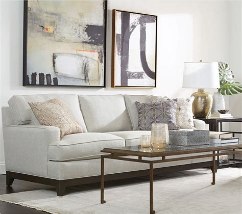 Living Room featuring an Ethan Allen Arcata sofa | Sofa home, Home decor, Living room furniture