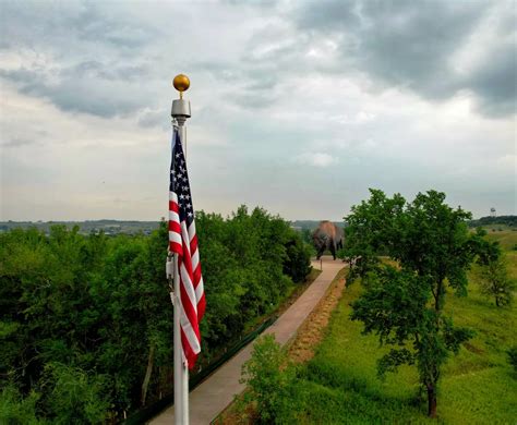 Inaugural Flag Raising Held at Frontier Village | News Dakota