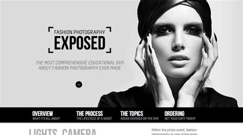 Black & White in Web Design – 22 Cool Examples – ND