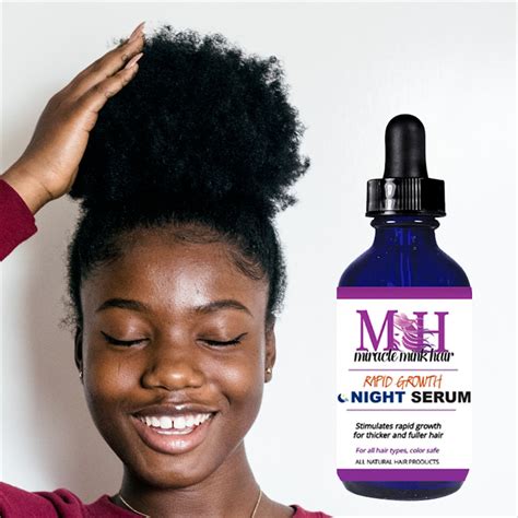 Miracle Mink Hair Growth Rapid Night Serum $40.99 | Hair regrowth, Hair ...