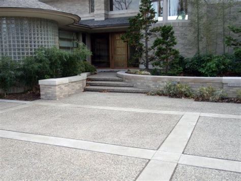 Top 50 Best Concrete Driveway Ideas - Front Yard Exterior Designs