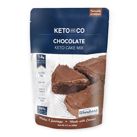 Keto and Co, Chocolate Cake Mix - Walmart.com - Walmart.com