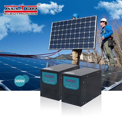 Complete Off Grid 500w 3 Phase 15kw Solar Panel System-ALLTOP