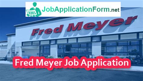 Fred-Meyer-job-application-form | Careers & Job Applications 2023 - PDF ...