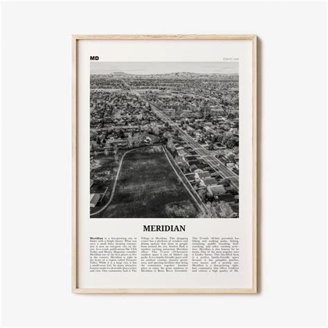 Meridian Poster - Etsy