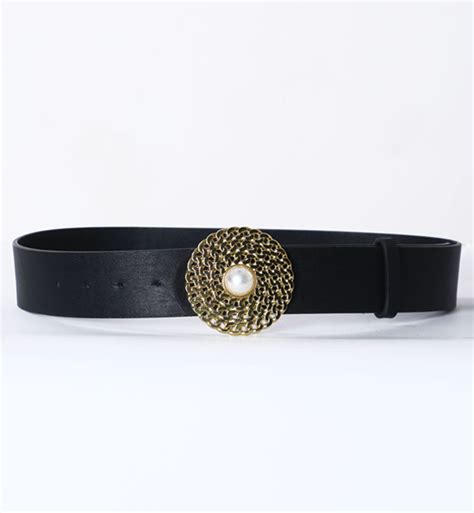 Pearl Belt Black – ONE