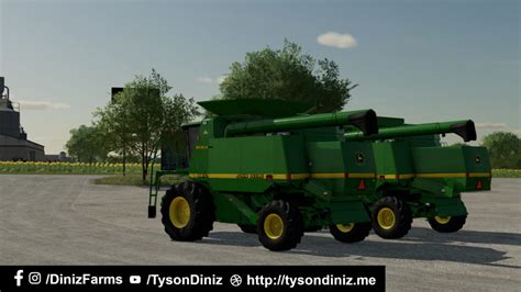 John Deere 9400 and 9500 Combines - Diniz Farms - Farming Simulator Modding