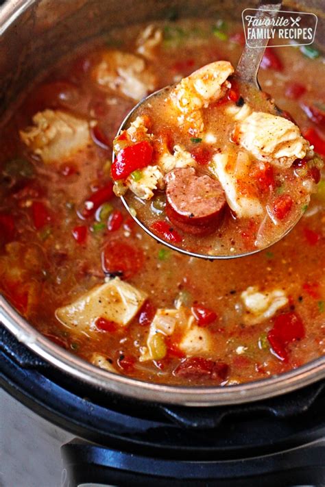 Easy Instant Pot Gumbo | Favorite Family Recipes