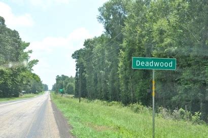 Deadwood, Texas, Panola County.