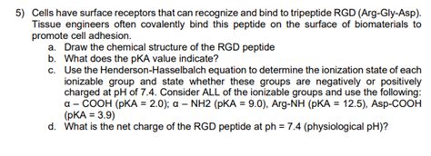 Solved Henderson-Hasselbalch Equation: pH=pKa + | Chegg.com