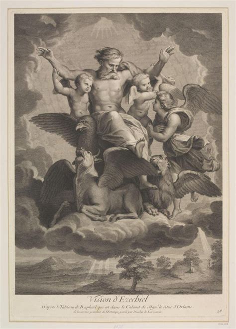 The Vision of Ezekiel | Raphael | Larmessin, Nicolas (IV) | V&A Explore The Collections